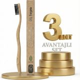 Safia Naturalive Yetişkin Diş Fırçası X3