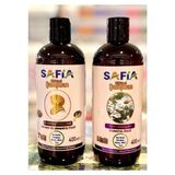 Safia Tüm Saçlar Için Şampuan 400 ml + Güneş Görmeyen Saçlar Için 400ML 2li Set Gimdes Sertifikalı