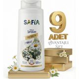 Safia Tüm Saçlar Şampuan 9X650 ml