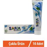 Safia Yeşil Çay ve Himalaya Tuzu 10x100 ml Diş Macunu
