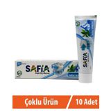 Safia Yeşil Çay ve Himalaya Tuzu 10x60 ml Diş Macunu