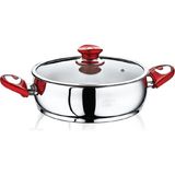 Safinox Bella 26X8 Cm 4.10 Lt İndiksiyon Karnıyarık Tencere