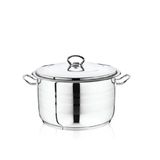 Safinox Flavia 34x22 cm 19.5 lt Çelik Derin Tencere