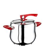 Safinox Flavia 8 lt Kırmızı Düdüklü Tencere