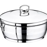 Safinox Flavia Basik Çelik Tencere, 28 Cm