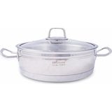 Safinox Vision 24cm 3.40 Litre Karnıyarık Çelik Tencere