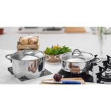 Safinox Vision 28 X 17 Cm Çelik Derin Tencere 8,5 Litre