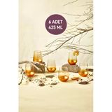 Safir 6'Lı Meşrubat Bardağı 425 Ml