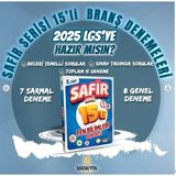 Safir 8.sınıf Fen Bilimleri Branş Deneme 15 Li