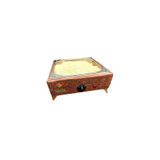 SAFİR Bakır Kumda Kahve Makinesi Orta Boy 35x28 Cm Bakır Kumda Kahve Közde Kahve ORTA BOY KUMDA KAHVE MAKİNESİ