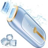 Safir Buz Soğutma Teknolojisine Sahip Ipl Cihazları Epilasyon, Kadın Ve Erkekler İçin 5°C Ağrısız Lazer Epilasyon, 15 Enerji Seviyesi, Uzun Süreli Sonuçlar, Bikini, Vücut, Koltuk Altı İçin (Mavi)