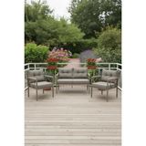 Safir Cappuccino Profil 2+1+1 Balkon-Bahçe-Kafe- Çay Seti-Koltuk Takımı-Oturma Grubu-Ofis Koltuğu