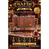 Safir Çay Kazanları 3 Gözlü Bakır Çay Kazanı Sadece Elektrikli Bakır Çay Semaveri Pleytli Güneş Model Bakır Çay Ocağı Kazanı Vip Plus