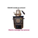 SAFİR ÇAY KAZANLARI Nostaljik Semaver Bakır Semaver Elektrikli Bahçe Semaveri Balkon Semaver Safirim Semaver 28102024eleksemsafrim