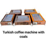 SAFİR ÇAY KAZANLARI Safirim Köz Ateşinde Kahve Közde Kahve Mangalı Bakır Közde Kahve Makinesi Ateşte Kahve Cihazı