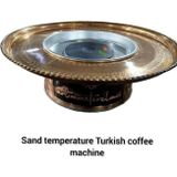 SAFİR ÇAY KAZANLARI Safirim Kumda Kahve Yuvarlak Kumda Kahve Bakır Kumda Kahve Makinesi Tepsili Kumda Kahve standı