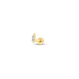 Safir Kuyumculuk Altın Mini Taşlı Tragus Piercing