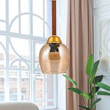 Safir Light Volga Bal Camlı Gold Ceviz Sarkıt