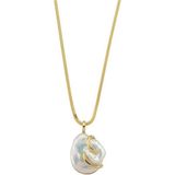Safir Mücevher Deep Sea 14 Ayar Istiridye Kadın Inci Kolye - Gold - Standart