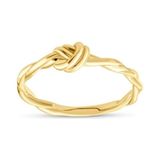Safir Mücevher Düğüm Kadın 14 Ayar Altın Yüzük - Gold - 8