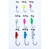 SAFİR ROCKET PLUS UV ve GLOW JİG HEAD (JAPON FUDO İĞNE) Glow Yeşil 4,5 g. - 4 No. İğne