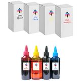 Safir Toner Hp 652 100 Ml Siyah Ve Renkli Kartuş Muadil Mürekkep Dolum Seti