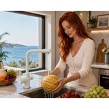 Safir White Arıtma Çıkışlı Evye Bataryası Acar 14.01.384