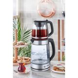 Safirs Sinbo Elektrikli Cam Çay Makinesi 1500 W - Şeffaf