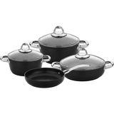 Saflon Safinox Saflon Titanium 7 Parça Granit Tencere Seti