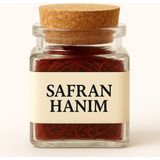 Safran Hanım 5 G Safran Organik Iran Safranı Süper Negin Saffron Yeni Hasat - 5 gr