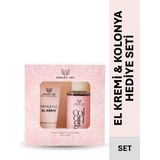 Safran Kolonya 100 ml Yenileyici El Kremi Kofre