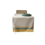 Safran Luxe Keten Runner 45X140 Cm