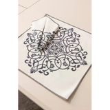 Safran Luxe, Premium Seri Sunum Peçetesi, Duck Keten Kumaş 40X40cm