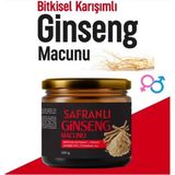 Safranlı Ginseng Macunu Bitkisel Karışım Bay/bayan Özel Formül 230GR - 1 Adet