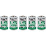 Saft LS14250 - 1/2 Aa 3.6V Li-Socı2 Lithium Pil 5 Li Paket - 1 Adet