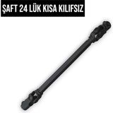 Şaft Mafsallı Kılıfsız Kısa 24 Lük
