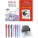 Saftirik 11 Karışık Işler Bunlar! ve Bulutlara Şiir Yazan Çocuk 2'li Set - Kalem
