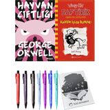 Saftirik 11 Karışık Işler Bunlar! ve Hayvan Çiftliği 2'li Set - Kalem