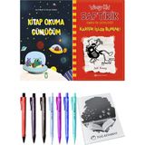 Saftirik 11 Karışık Işler Bunlar! ve Kitap Okuma Günlüğüm 2'li Set - Kalem