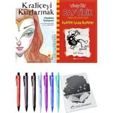 Saftirik 11 Karışık Işler Bunlar! ve Kraliçeyi Kurtarmak 2'li Set - Kalem