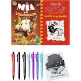 Saftirik 11 Karışık Işler Bunlar! ve Mia ve Bazı Şekerli Şeyler 2'li Set - Kalem