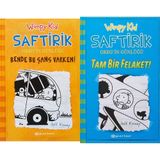 Saftirik Greg'in Günlüğü 9. Kitap: Bende Bu Şans Varken! Saftirik Greg’in Günlüğü 12. Kitap (Ciltli): Tam Bir Felaket! -2 Kitap Set