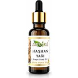 Safvital Haşhaş Yağı 20 ml Bitkisel Bakım Yağı Cilt Saç ve Vücut Bakımına Uygun Premium Kalite Damlalıklı Şişe
