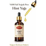 Safvital Hint Yağı 50 ml %100 Saf Soğuk Pres Hekzansız Yoğun Besleyici Kaş Kirpik Saç Bakım Yağı