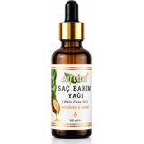 Safvital Saç Bakım Yağı 50 ml Argan Jojoba Hint Üzüm Çekirdeği Tatlı Badem Içeren Besleyici Güçlendirici E Vitaminli Serum