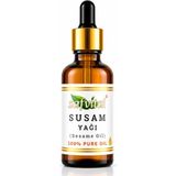 Safvital Susam Yağı 50 ml Soğuk Pres Doğal Saç Bakım Yağı Besleyici Nemlendirici Yoğun Bakım Desteği Premium Bakım