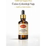 Safvital Üzüm Çekirdeği Yağı 50 ml %100 Saf Soğuk Pres Hafif Hızlı Emilim Cilt ve Saç Bakım Yağı