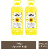 Safya Ayçiçek Yağı 5 Litre x 2 Adet - 5 lt