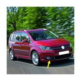 Sağ Ön Krom Çerçeveli Sis Farı Kapağı 1T0853666T, Vw Touran ile Uyumlu 2011-2015 - Çok Renkli