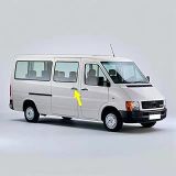 Sağ Orta Sürgülü Dış Kapı Kolu 2D1843704 VW LT35 Volt ile uyumlu 1996-2007